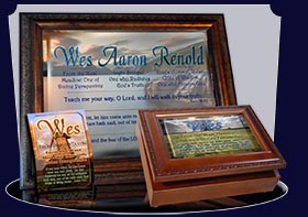 PC-SC36, Name Meaning Card, Wallet Sized, with Bible Verse, personalized,, wes, windmill, scenery